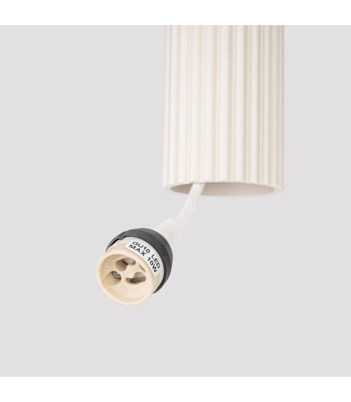 Karbon Minimalist Bar Pendant 2 Light Beige-6