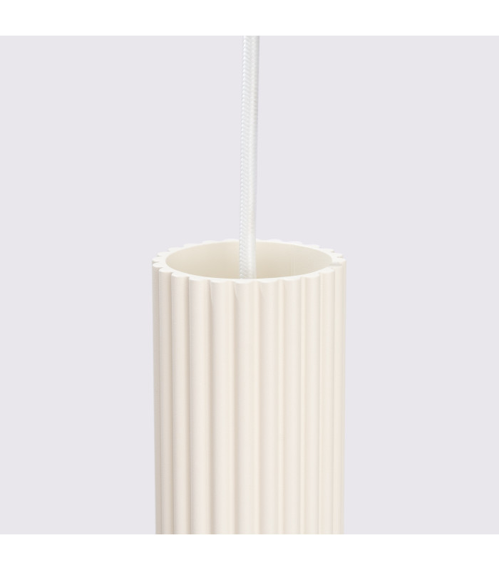 Karbon Minimalist Bar Pendant 2 Light Beige-7