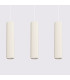 Karbon Minimalist Bar Pendant 3 Light Beige-4