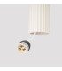 Karbon Minimalist Bar Pendant 3 Light Beige-6