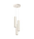 Karbon Minimalist Cluster Drop Pendant Lamp 3 Light Beige-1