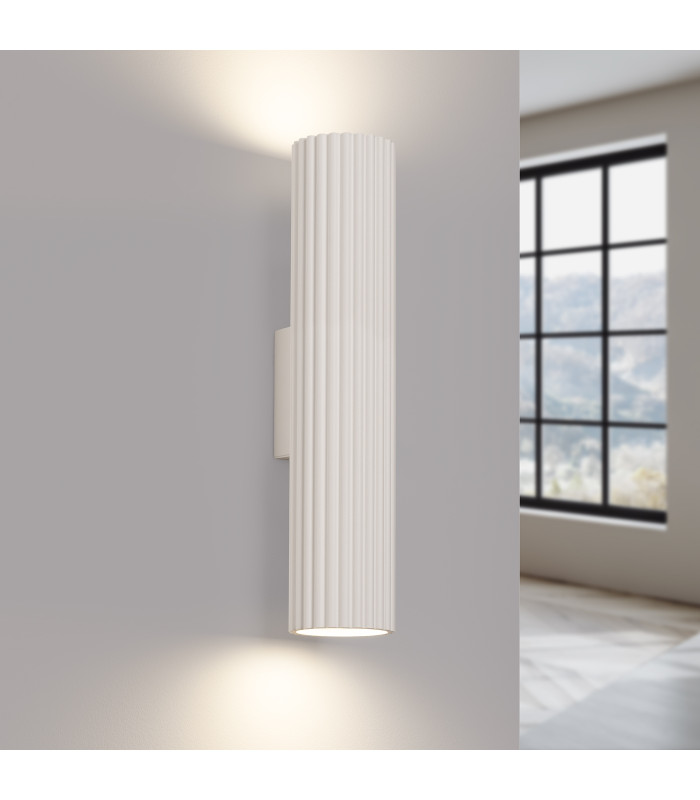 Karbon Minimalist Up Down Wall Lamp 30cm Beige-3