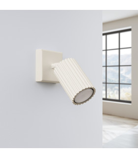 Karbon Minimalist Single Wall Spotlight Beige-2