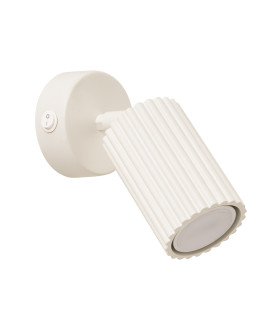 Karbon Minimalist Single Wall Spotlight Beige with Switch-1