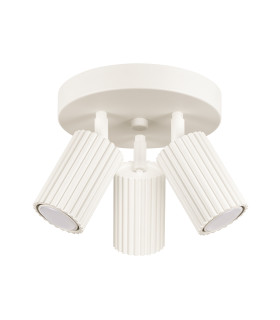 Karbon Minimalist Ceiling Spotlight Cluster 3 Light Beige-1