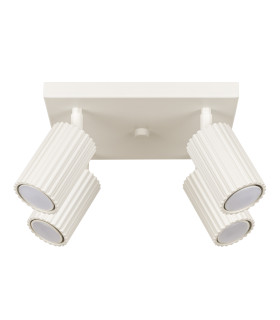 Karbon Minimalist Ceiling Spotlight Cluster 4 Light Beige-1