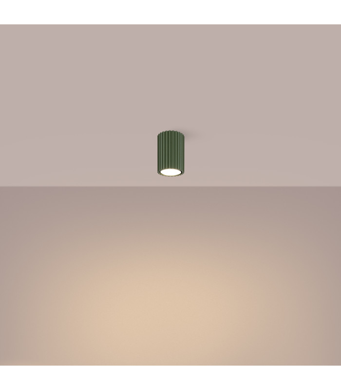 Karbon Minimalist Surface Mounted Ceiling Lamp 10 Olive Green-3