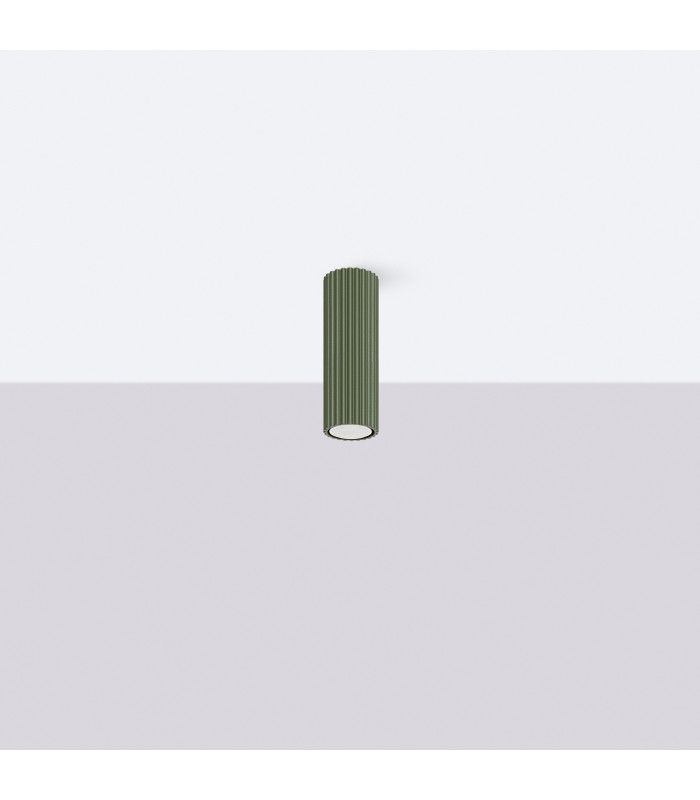 Karbon Minimalist Surface Mounted Ceiling Lamp 20 Olive Green-2