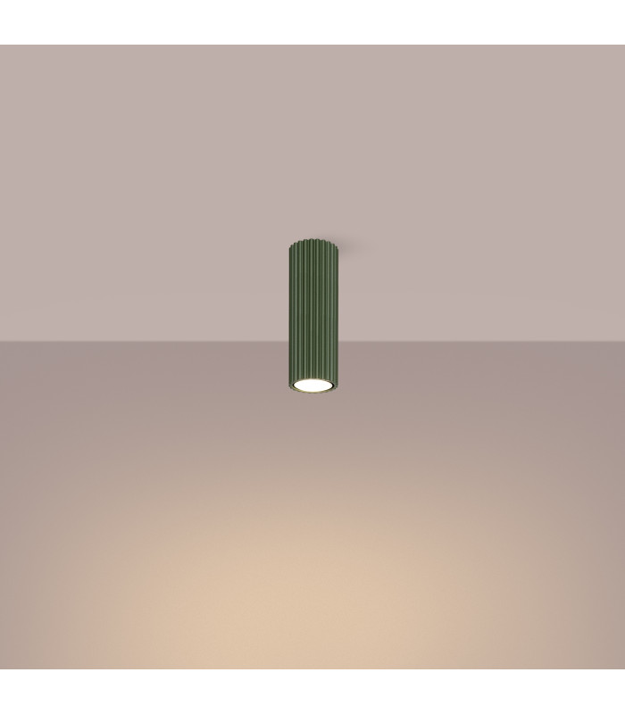 Karbon Minimalist Surface Mounted Ceiling Lamp 20 Olive Green-3