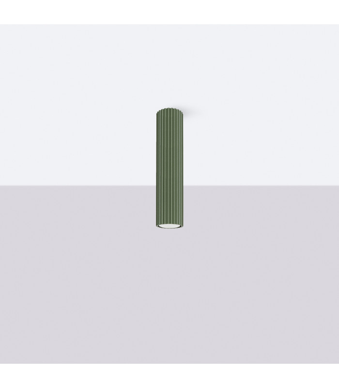 Karbon Minimalist Surface Mounted Ceiling Lamp 30 Olive Green-2