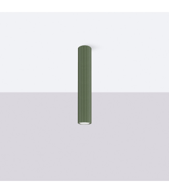 Karbon Minimalist Surface Mounted Ceiling Lamp 40 Olive Green-2