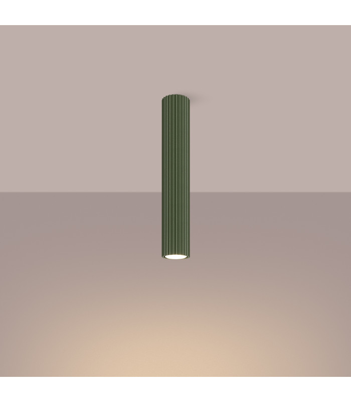 Karbon Minimalist Surface Mounted Ceiling Lamp 40 Olive Green-3