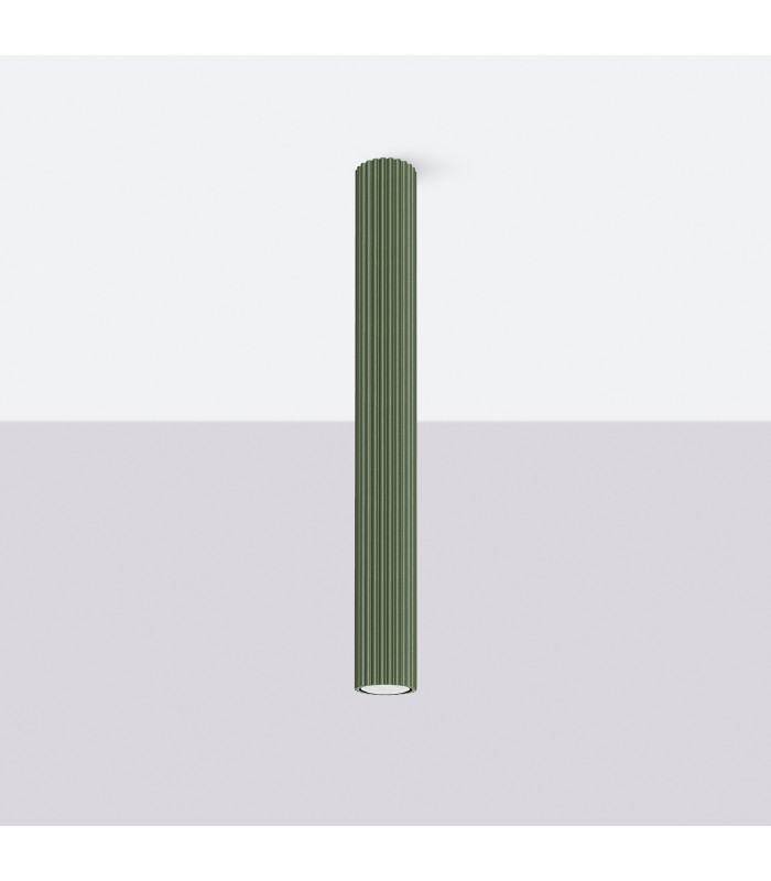 Karbon Minimalist Surface Mounted Ceiling Lamp 60 Olive Green-2