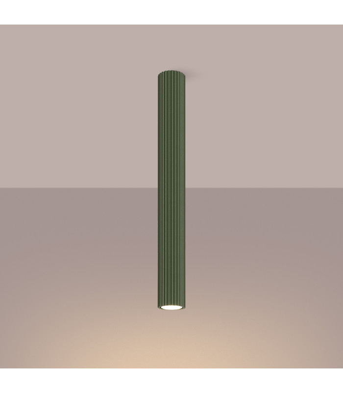 Karbon Minimalist Surface Mounted Ceiling Lamp 60 Olive Green-3