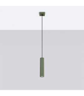 Karbon Minimalist Pendant Lamp Olive Green-2