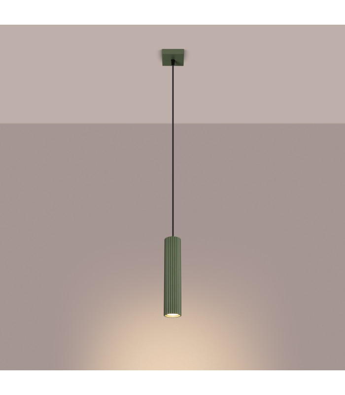 Karbon Minimalist Pendant Lamp Olive Green-3