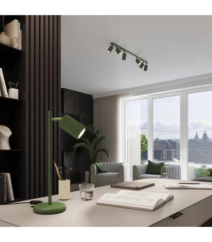 Karbon Minimalist Pendant Lamp Olive Green-12