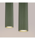 Karbon Minimalist Bar Pendant 2 Light Olive Green-5