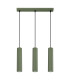 Karbon Minimalist Bar Pendant 3 Light Olive Green-1