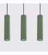Karbon Minimalist Bar Pendant 3 Light Olive Green-4