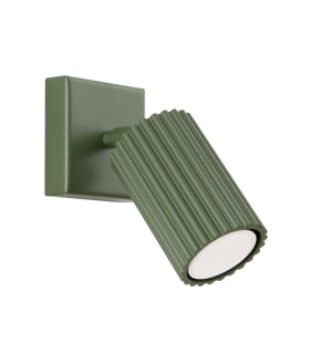 Karbon Minimalist Single Wall Spotlight Olive Green-1