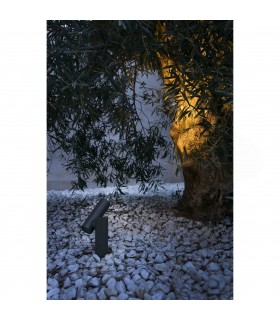 Outdoor Wall Lamp Spotlight Dark Grey 6W H140 IP65 - 2