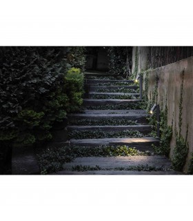 Outdoor LED Bollard Spotlight Lamp Dark Grey 6W H430 IP65 - 2