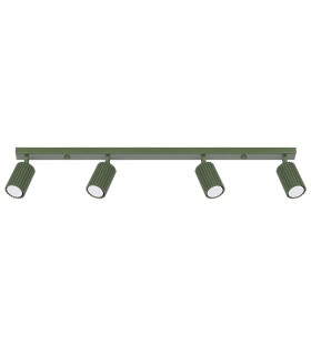 Karbon Minimalist Spotlight Bar 4 Light Olive Green-1