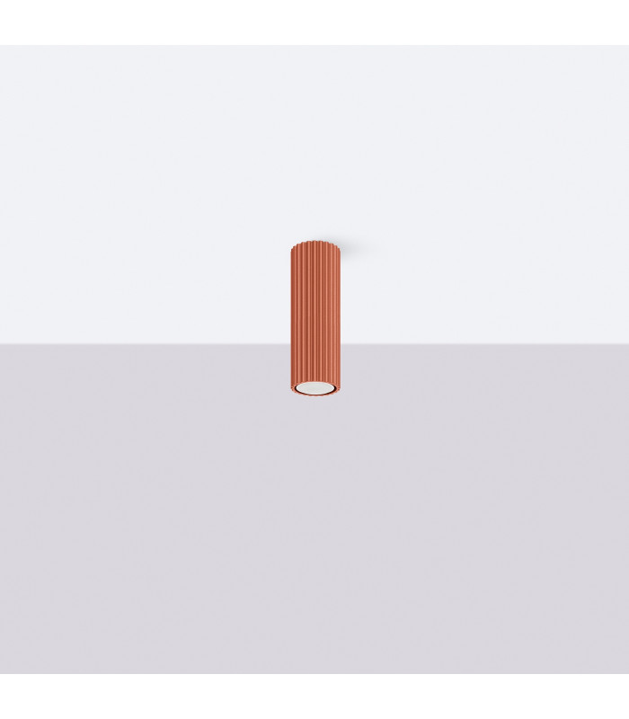 Karbon Minimalist Surface Mounted Ceiling Lamp 20 Red Ochre-2