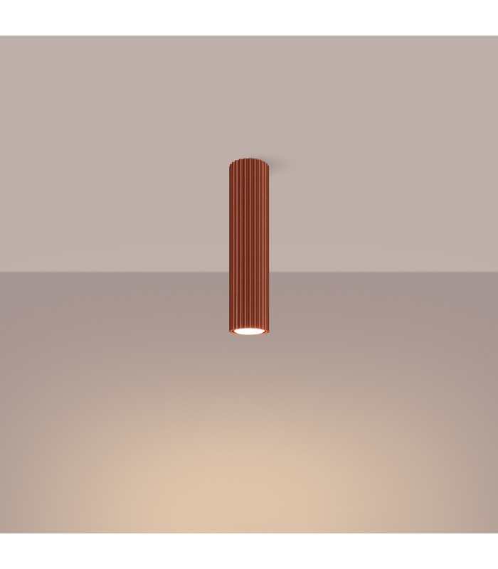 Karbon Minimalist Surface Mounted Ceiling Lamp 30 Red Ochre-3
