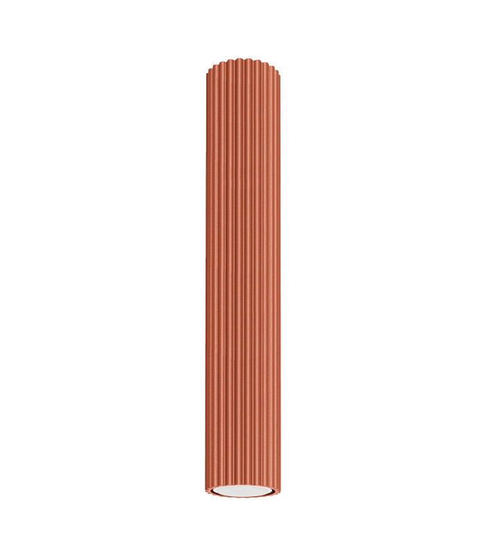 Karbon Minimalist Surface Mounted Ceiling Lamp 40 Red Ochre-1