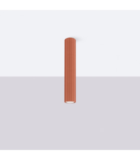Karbon Minimalist Surface Mounted Ceiling Lamp 40 Red Ochre-2
