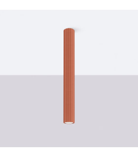 Karbon Minimalist Surface Mounted Ceiling Lamp 60 Red Ochre-2