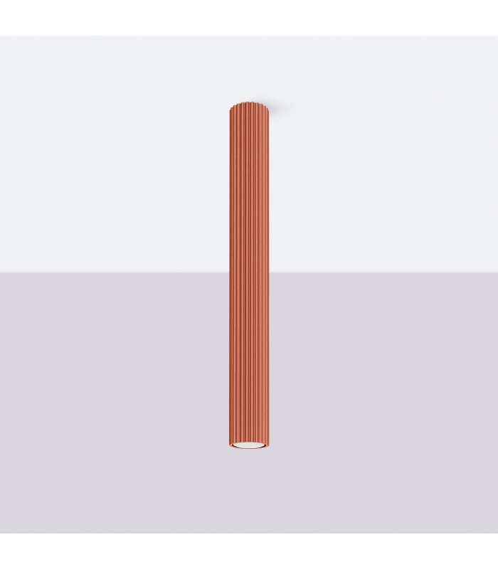 Karbon Minimalist Surface Mounted Ceiling Lamp 60 Red Ochre-2