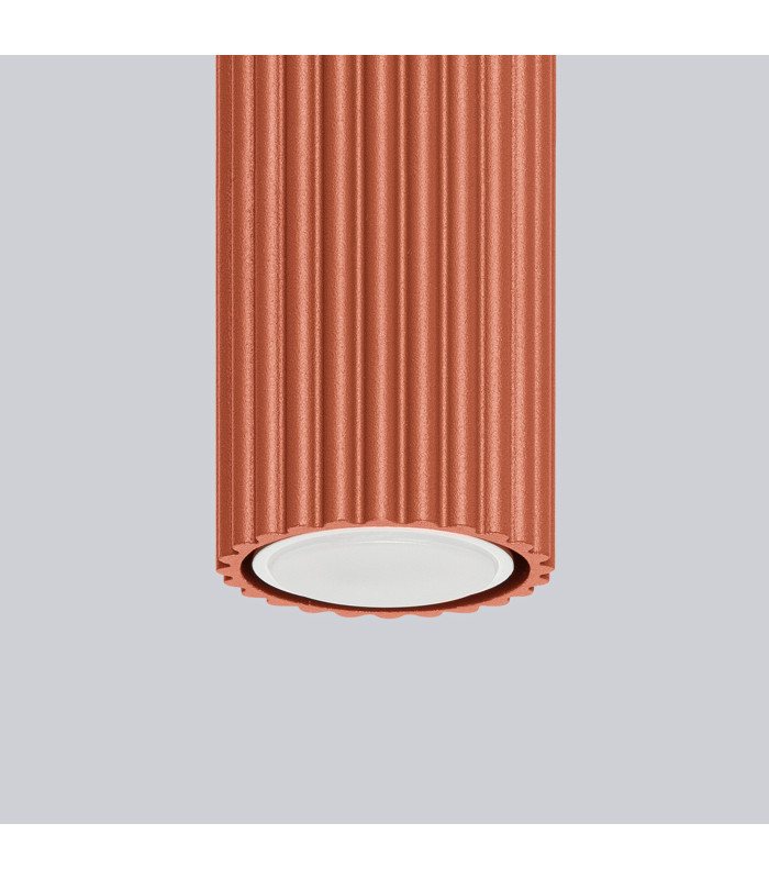 Karbon Minimalist Surface Mounted Ceiling Lamp 60 Red Ochre-4