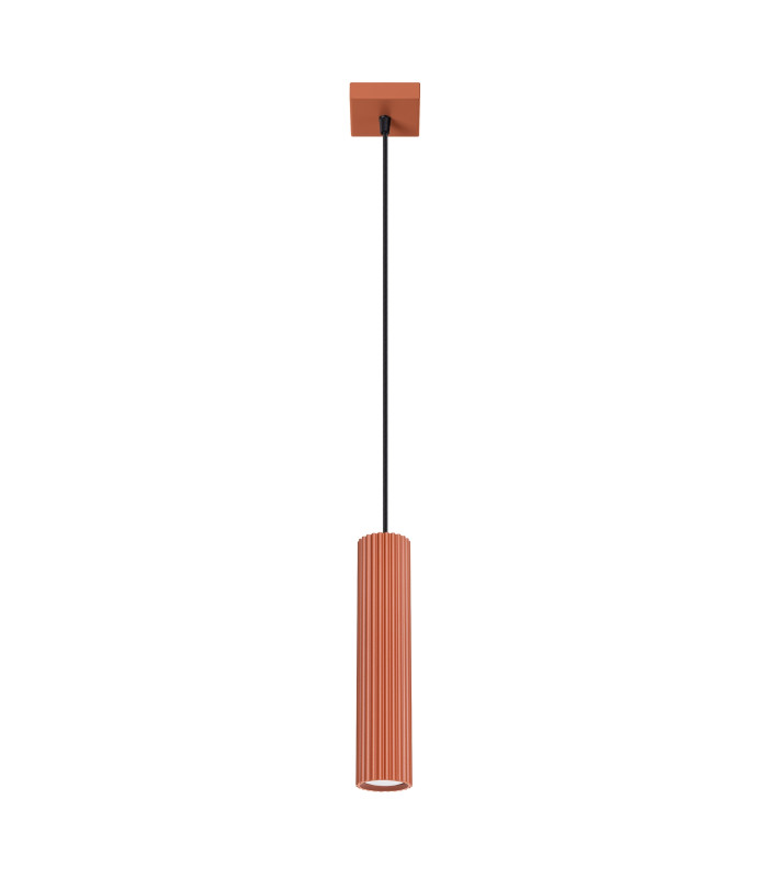 Karbon Minimalist Pendant Lamp Red Ochre-1