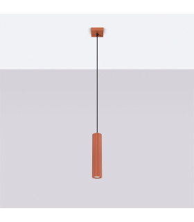 Karbon Minimalist Pendant Lamp Red Ochre-2