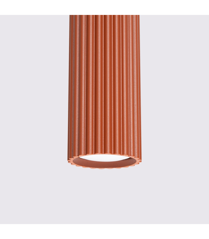 Karbon Minimalist Pendant Lamp Red Ochre-4