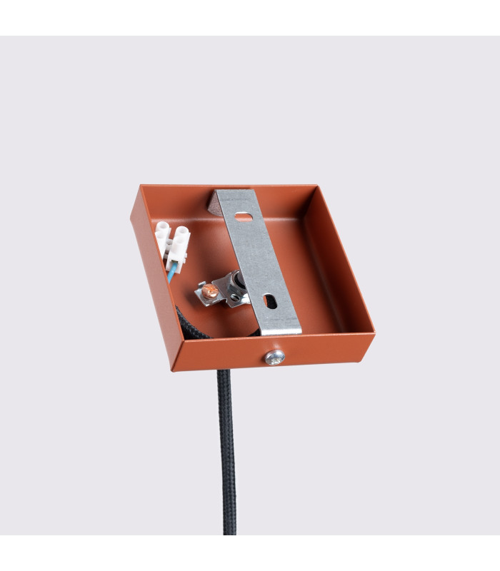 Karbon Minimalist Pendant Lamp Red Ochre-8