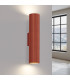 Karbon Minimalist Up Down Wall Lamp 30cm Red Ochre-3