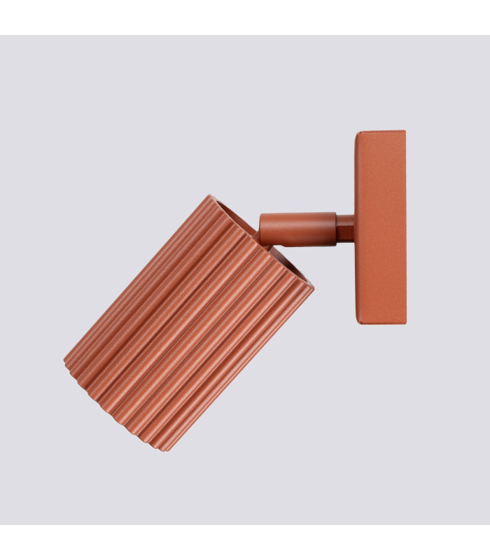 Karbon Minimalist Single Wall Spotlight Red Ochre-5