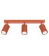 Karbon Minimalist Spotlight Bar 3 Light Red Ochre-1