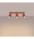 Karbon Minimalist Spotlight Bar 3 Light Red Ochre-3