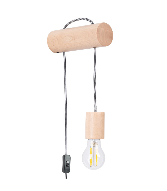 Nimbi Loft Wall Lamp E27 with Switch-1