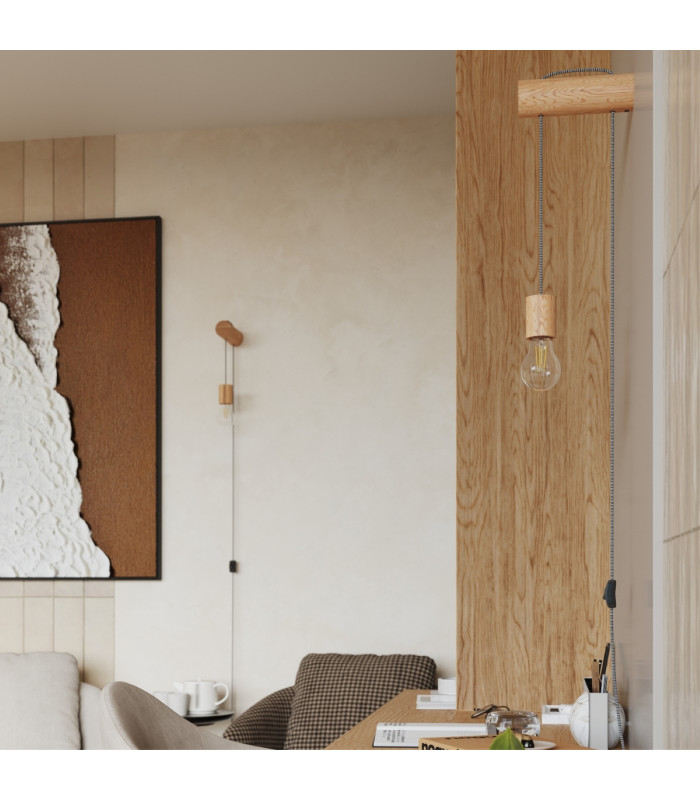 Nimbi Loft Wall Lamp E27 with Switch-14
