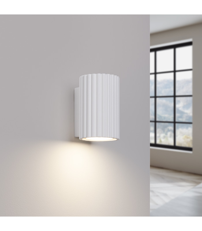 Karbon Minimalist Wall Down Lamp 10cm White-3