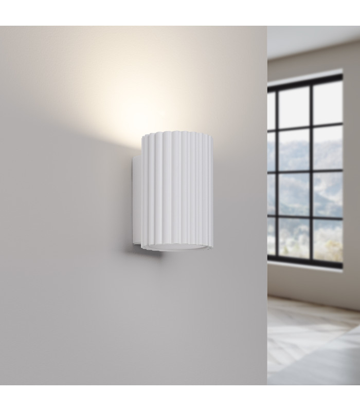 Karbon Minimalist Wall Down Lamp 10cm White-4