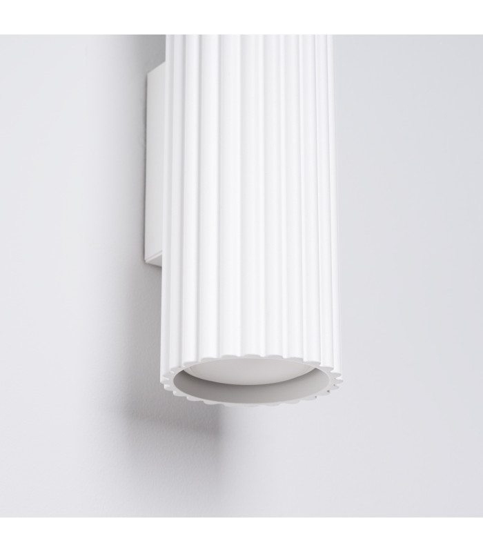 Karbon Minimalist Up Down Wall Lamp 20cm White-4