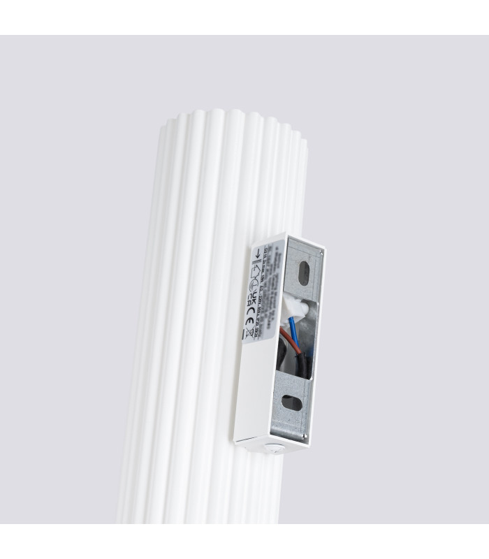 Karbon Minimalist Up Down Wall Lamp 20cm White-6