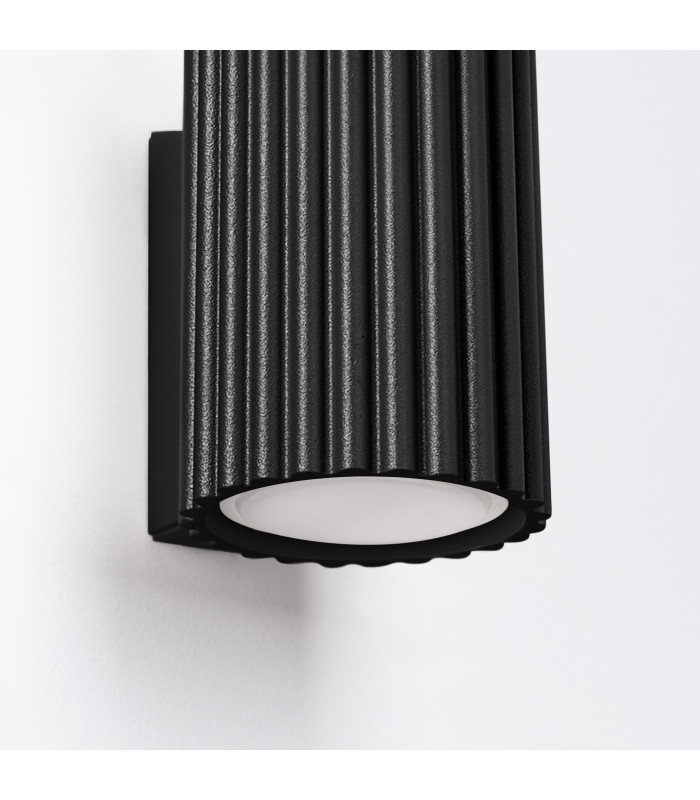 Karbon Minimalist Wall Down Lamp 10cm Black-6